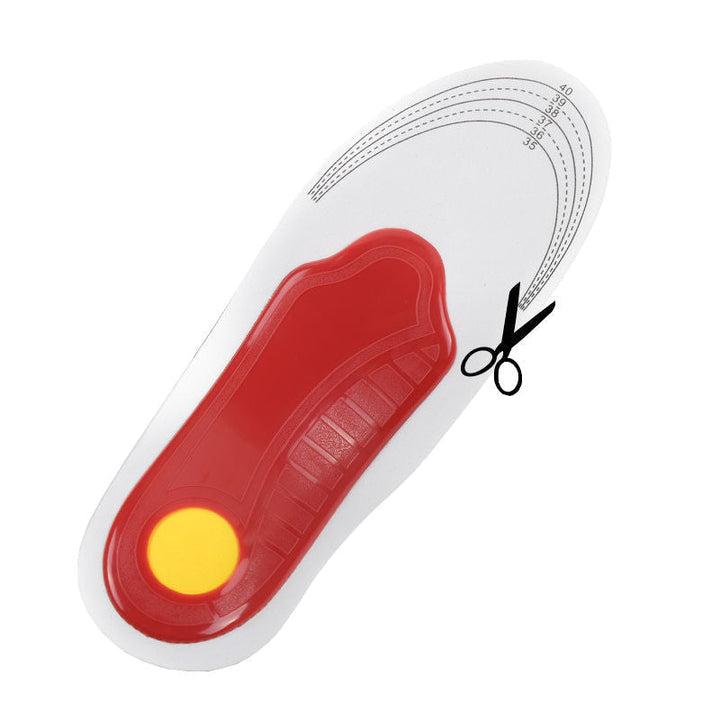 Improve posture & reduce foot pain with unisex arch support insoles for flat feet. Great for walking.
