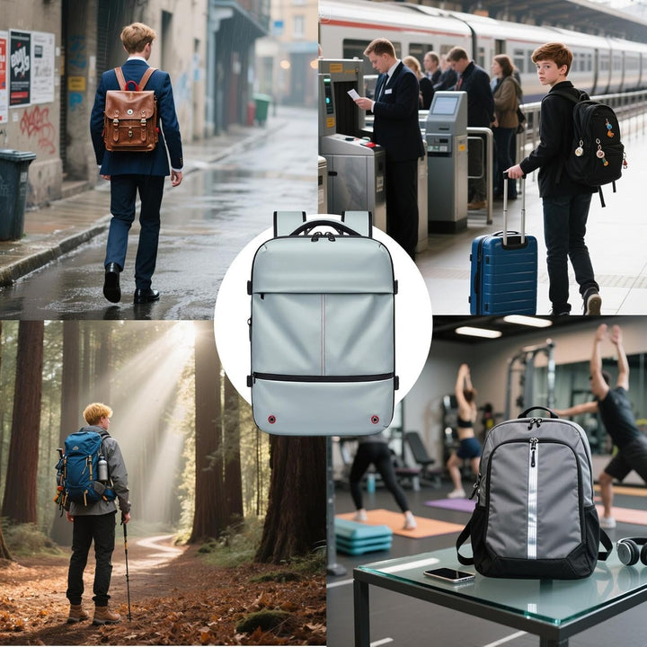 Unisex Arvid travel backpack, sleek design, perfect for urban commuting & weekend trips