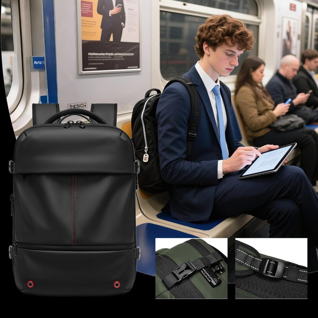 Arvid travel backpack, a must-have for adventurers seeking waterproof and anti-thief protection