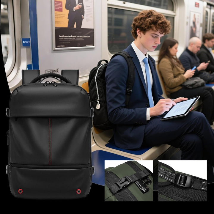 Arvid travel backpack, a must-have for adventurers seeking waterproof and anti-thief protection