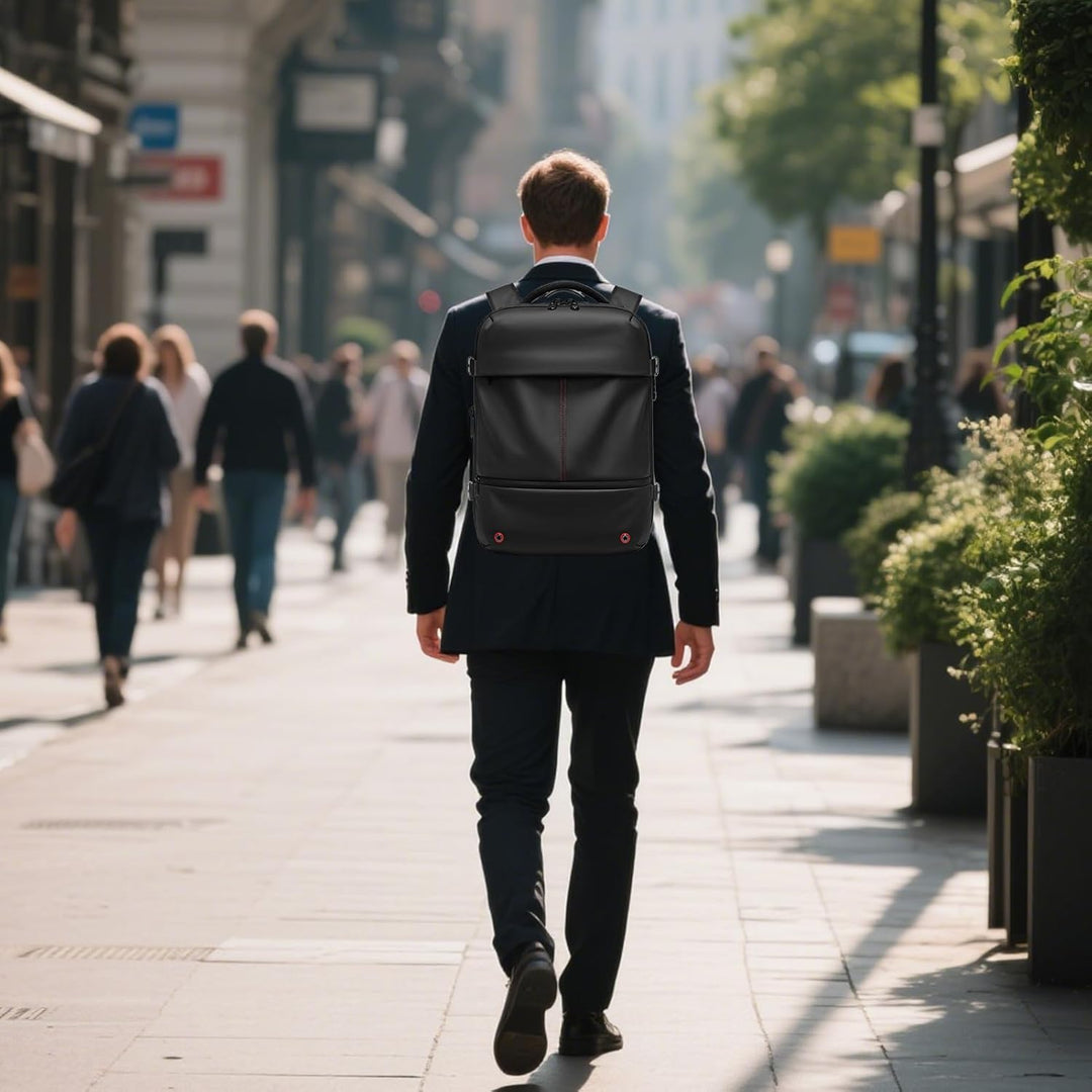 Ergonomic design of Arvid unisex travel backpack, ensuring comfort during long journeys