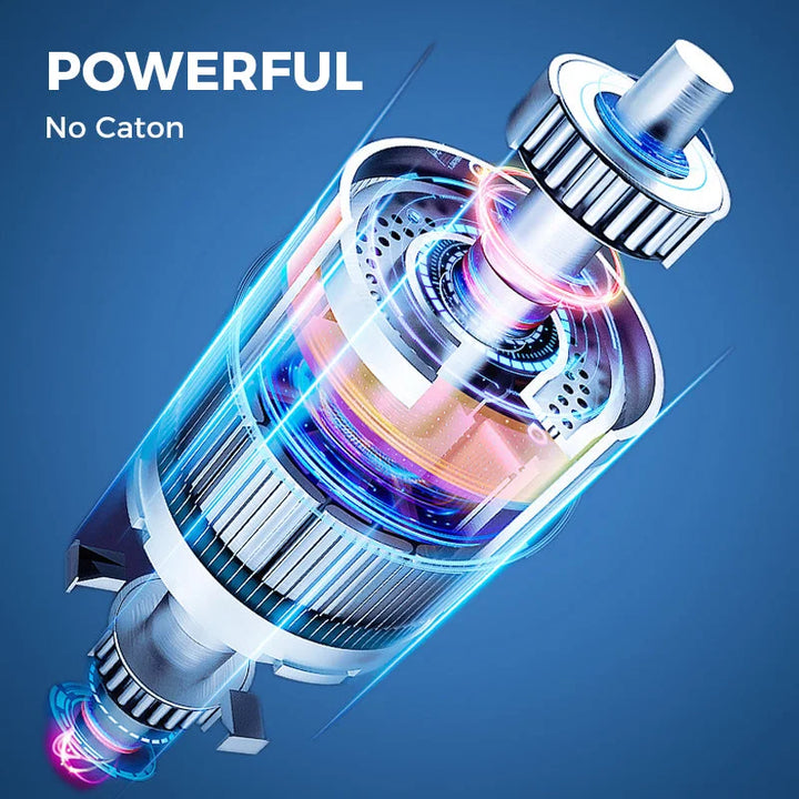 Mess-free automatic electric nail clipper with polisher for hygienic and convenient nail care.