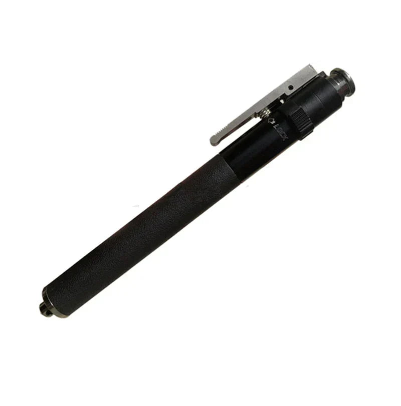 Unisex support stick, automatic folding mobility aid for elderly, offering reliable stability & comfort.