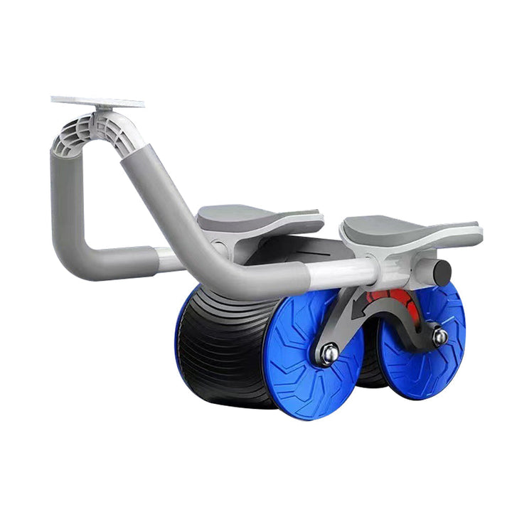 Achieve a strong core with this unisex automatic ab roller, perfect for effective home abdominal workouts.