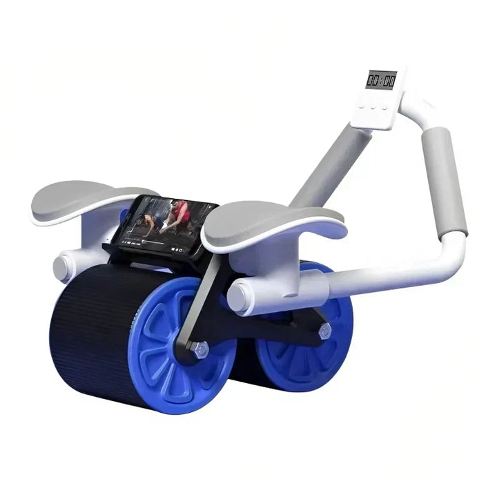 Core strengthening ab roller, perfect for intensive abdominal exercise and building a strong core.