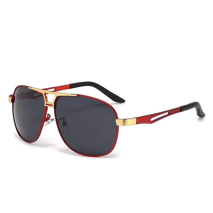 Stylish silver Aviator Spectra sunglasses. Unisex eyewear with UV protection & anti-glare, scratch-resistant lenses.