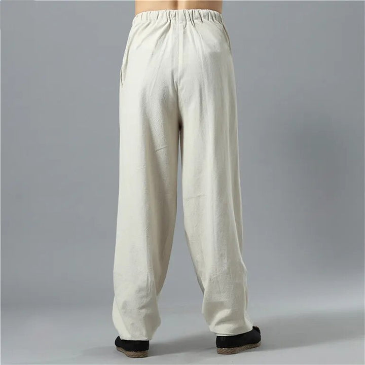 Soft textured unisex baggy lounge pants, featuring a comfortable loose fit and stylish drawstring design.