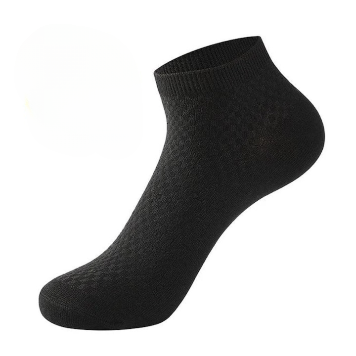 Foot comfort short socks, all-season bamboo, moisture-wicking & odor control.