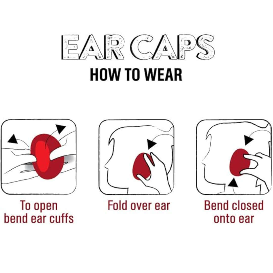 Comfortable bandless ear warmers in fleece, essential winter accessory for men and women.
