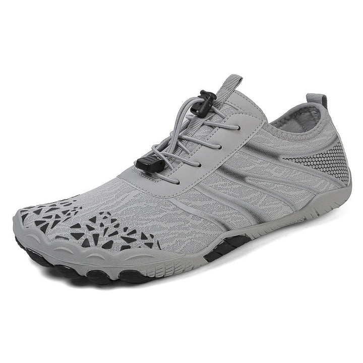 Unisex non-slip barefoot shoes for daily comfort, featuring flexible sole & wide toe box.