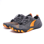 Grey Black Orange