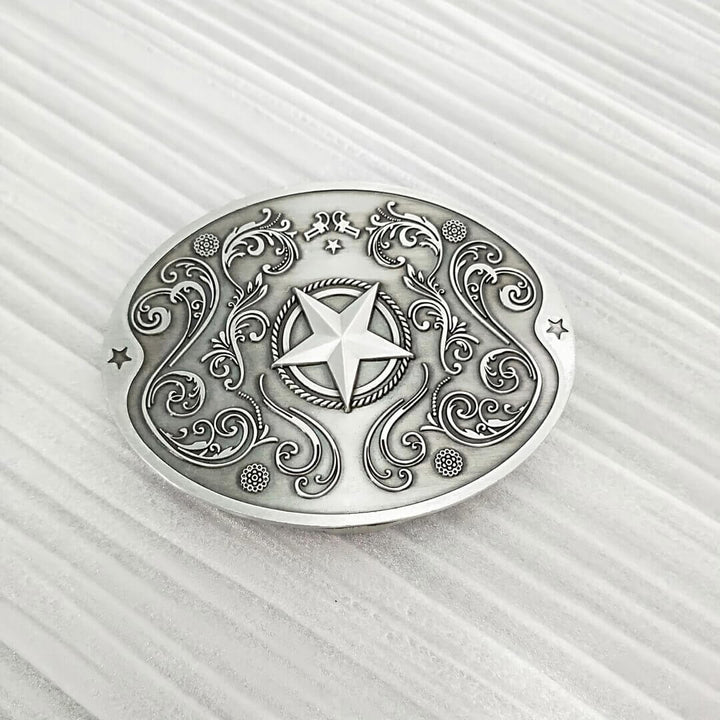 A unique party accessory: the belt buckle beer holder, designed for ultimate hands-free fun.