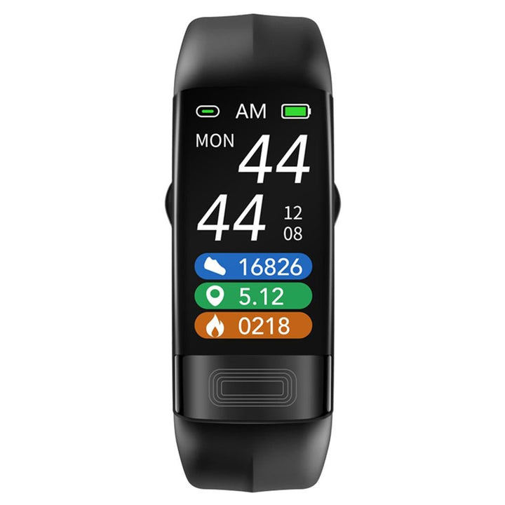 Smartwatch BIOWATCH for comprehensive health tracking. ECG, BP, sleep monitoring. Unisex wearable device.