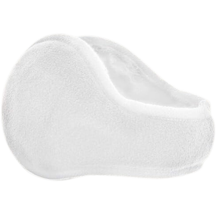 Foldable ear muffs in warm fleece material, perfect for winter and outdoor activities