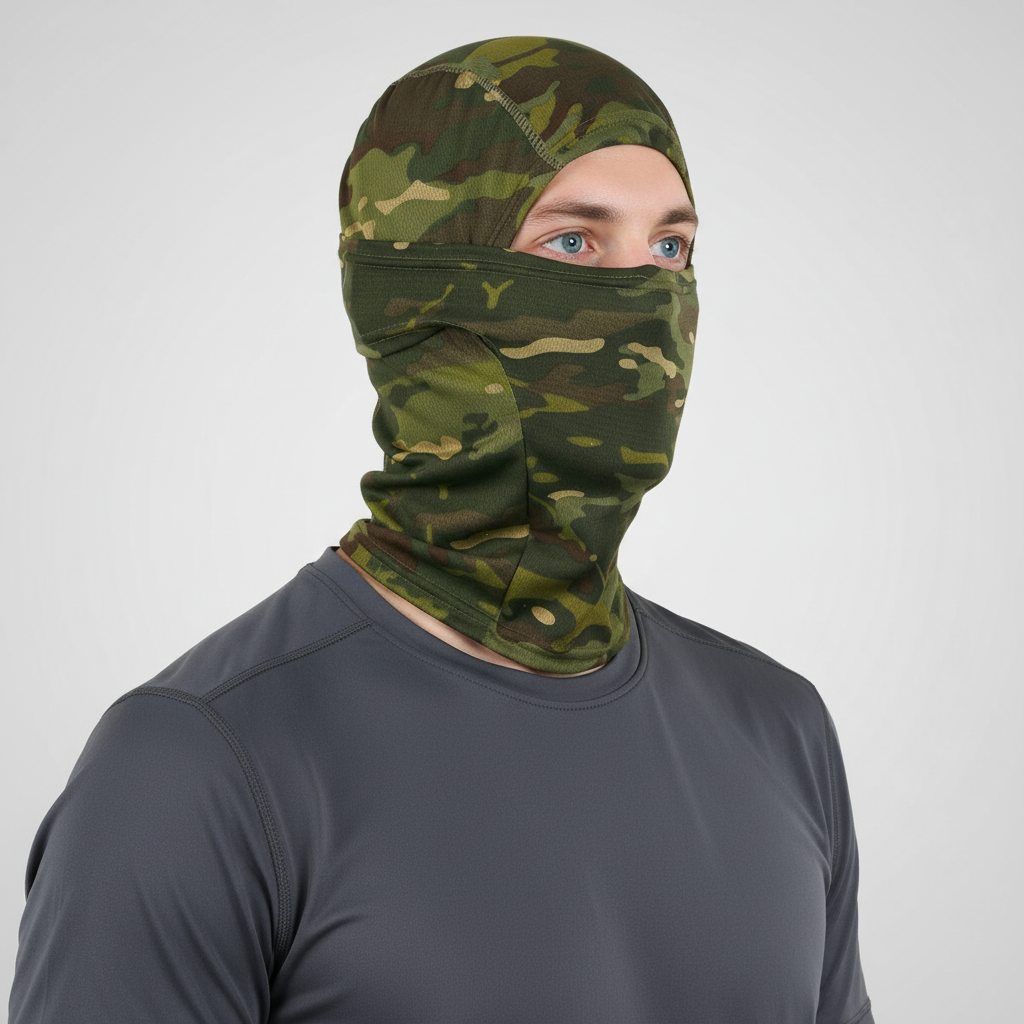 Lightweight, breathable balaclava for outdoor enthusiasts, windproof and UV protection