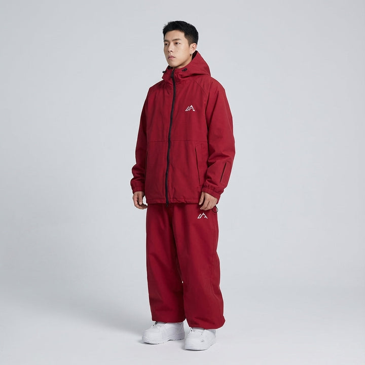 Two-piece Sydney unisex ski suit, ideal activewear for snowboarding and winter sports