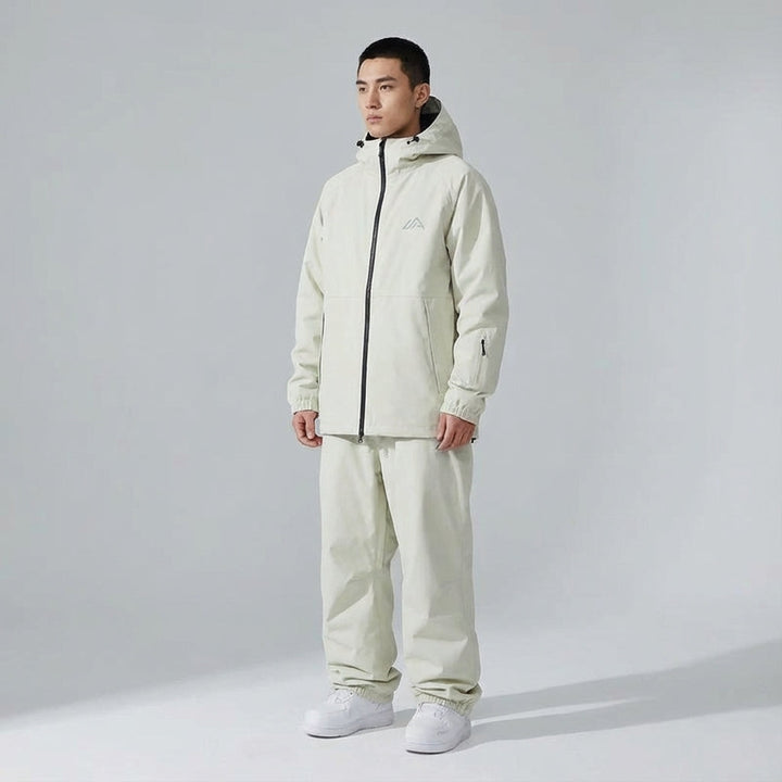 Full view of unisex ski suit, Sydney design, suitable for skiing and outdoor activities