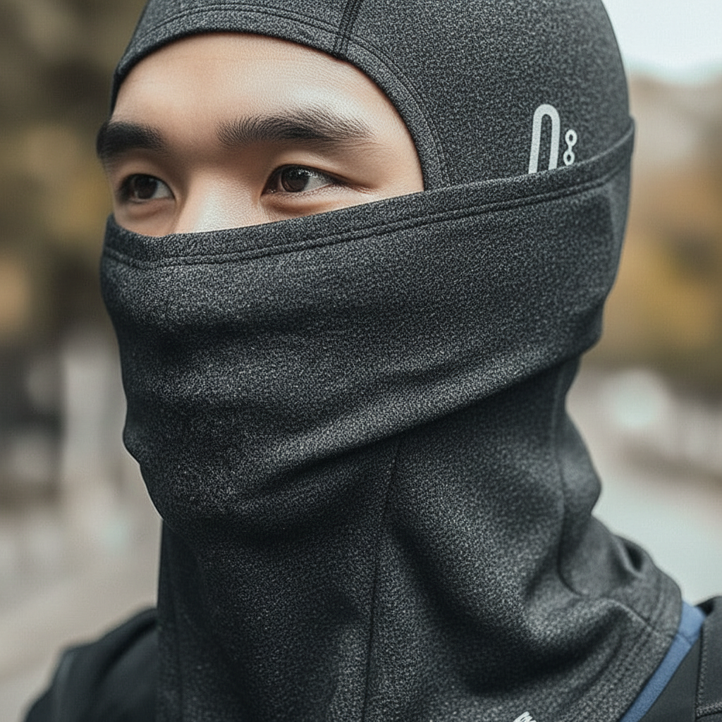 Unisex multifunctional neck gaiter, BlizzardShield, protecting face and neck from wind and cold