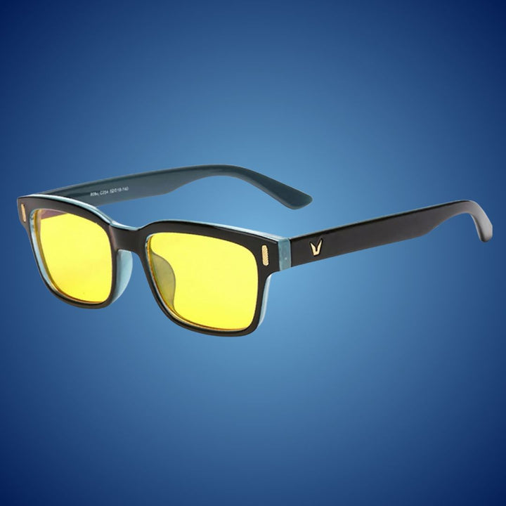 Computer glasses for gaming & work. Blocks harmful blue light & reduces eye fatigue.