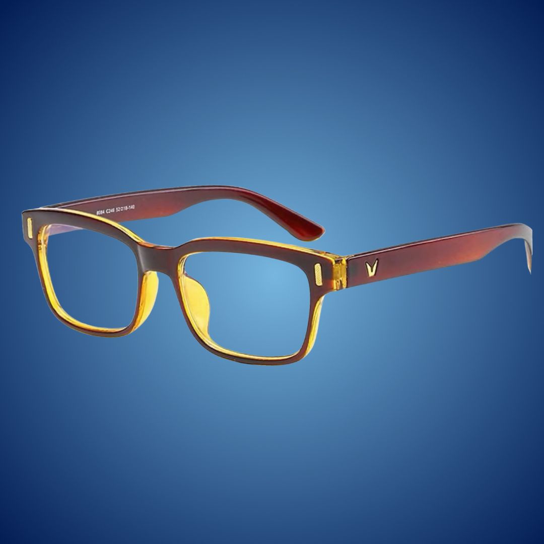 Unisex blue light glasses. UV protection & eye strain relief for daily screen use.
