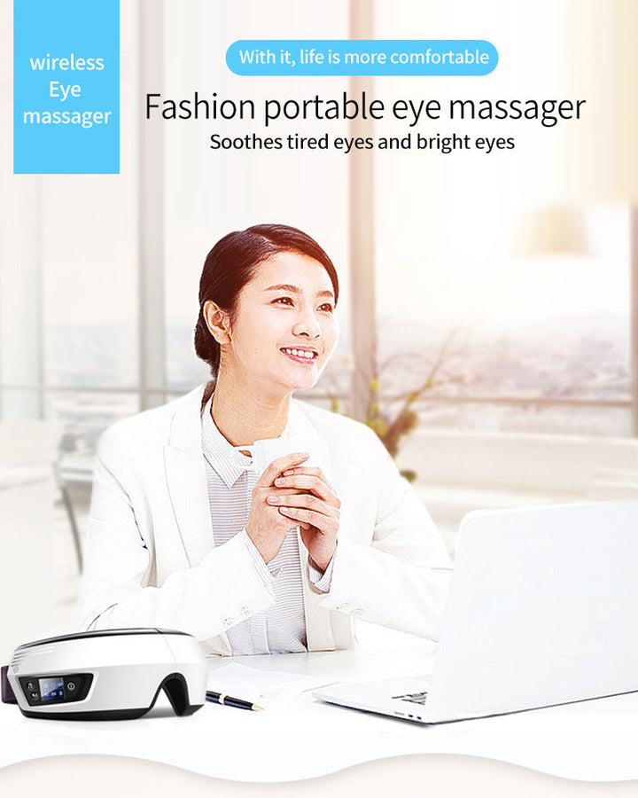 User-friendly Bluetooth eye massager offering multiple modes for personalized comfort