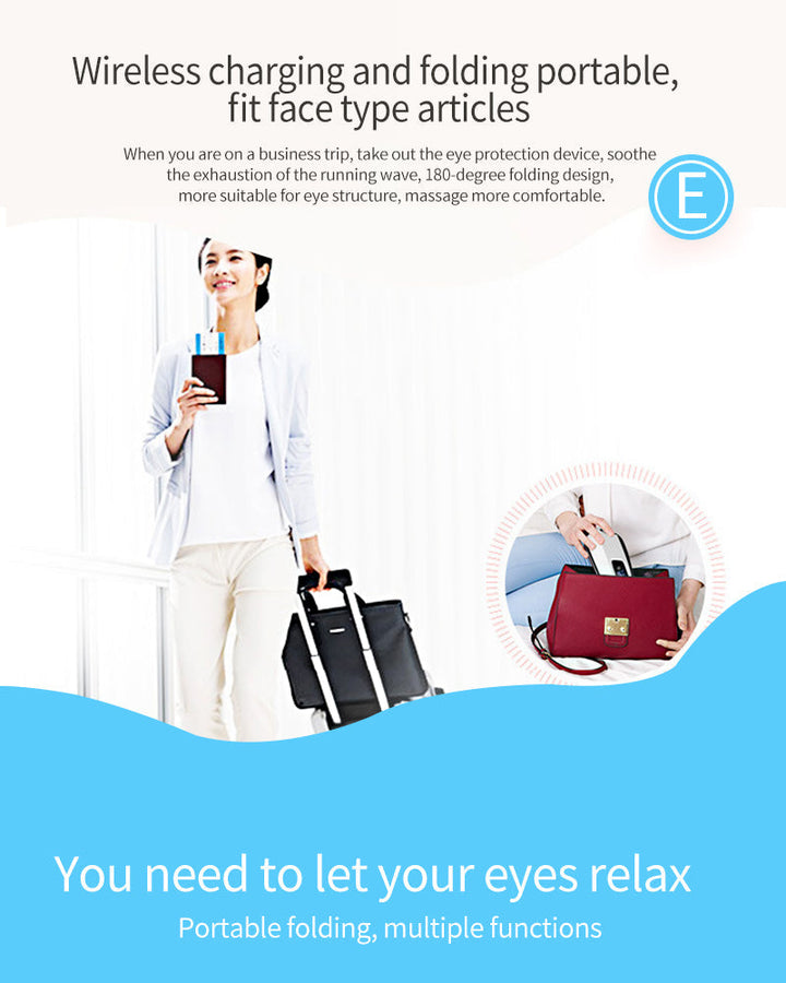 Oogmassage Apparaat set against a relaxing background, promoting wellness and self-care