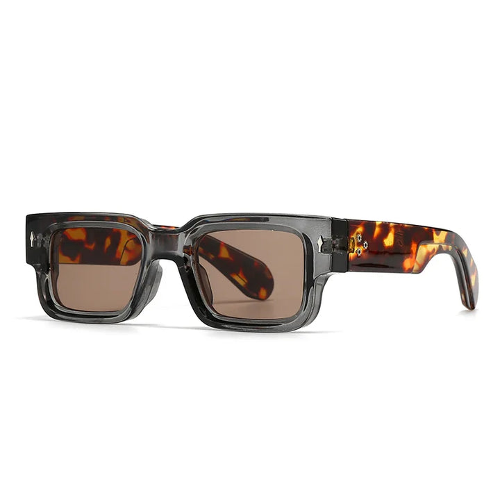 Bold chunky frame sunglasses, perfect unisex eyewear for a standout modern style and UV defense.