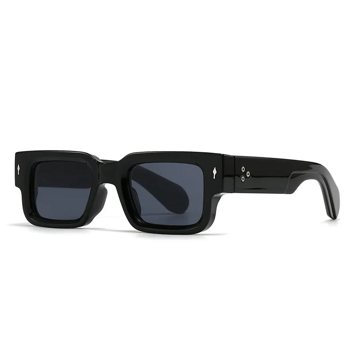 Versatile unisex chunky frame sunglasses with UV protection, enhancing any outfit with a modern edge.