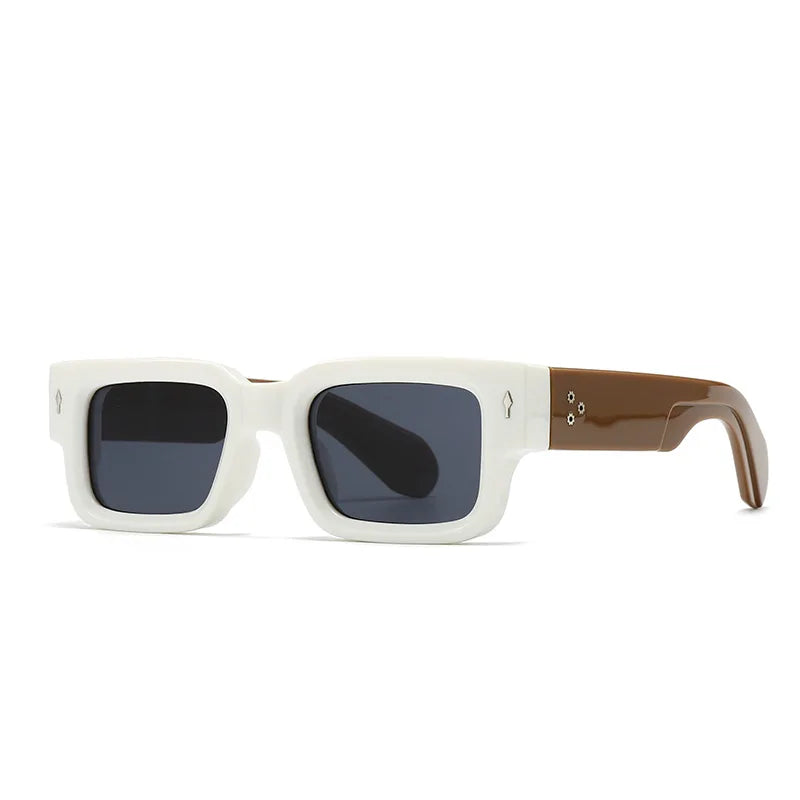 Sleek bold chunky frame sunglasses for men & women, offering stylish UV protection and durability.