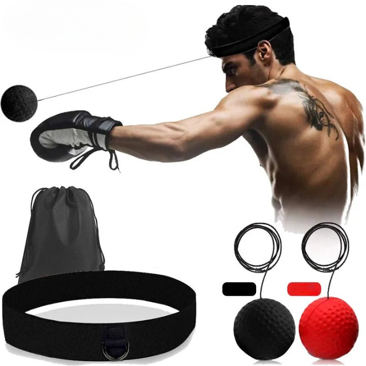 Unisex Boxing Reflex Ball for training, enhancing coordination, agility & speed.