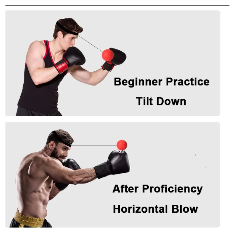 Compact reflex ball for unisex boxing, fitness & coordination training; use anytime, anywhere.