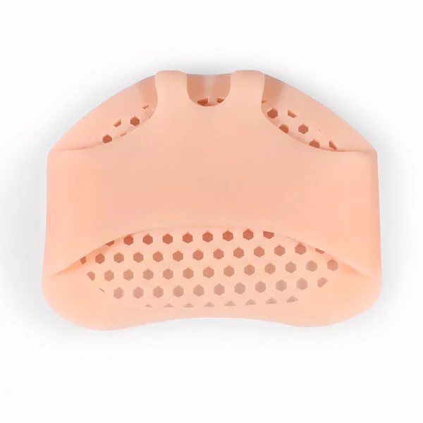 Breathable gel metatarsal pads providing neuroma & forefoot pain relief. Ideal unisex shoe inserts.
