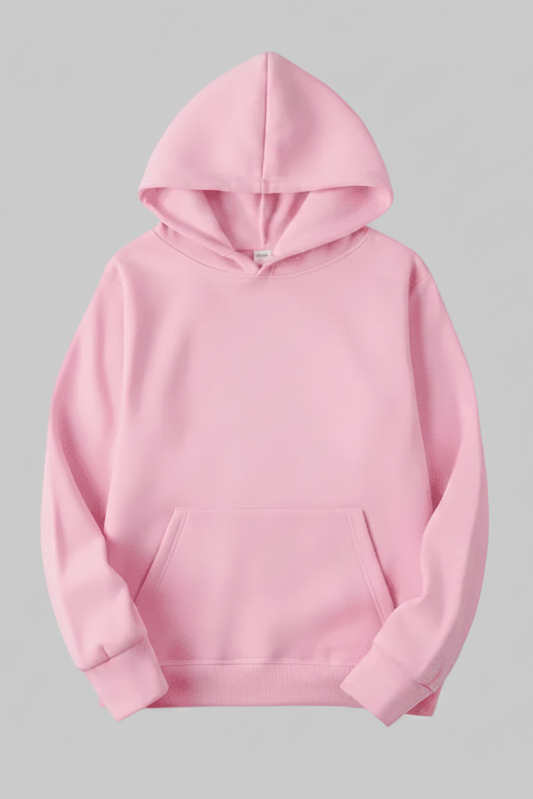 Close-up of the soft, breathable fabric of a unisex hooded sweatshirt, ensuring maximum comfort.
