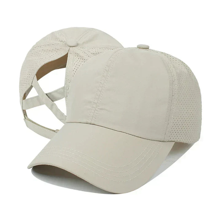 Comfortable unisex breathable mesh baseball cap with adjustable fit for sports, outdoor, and summer wear.