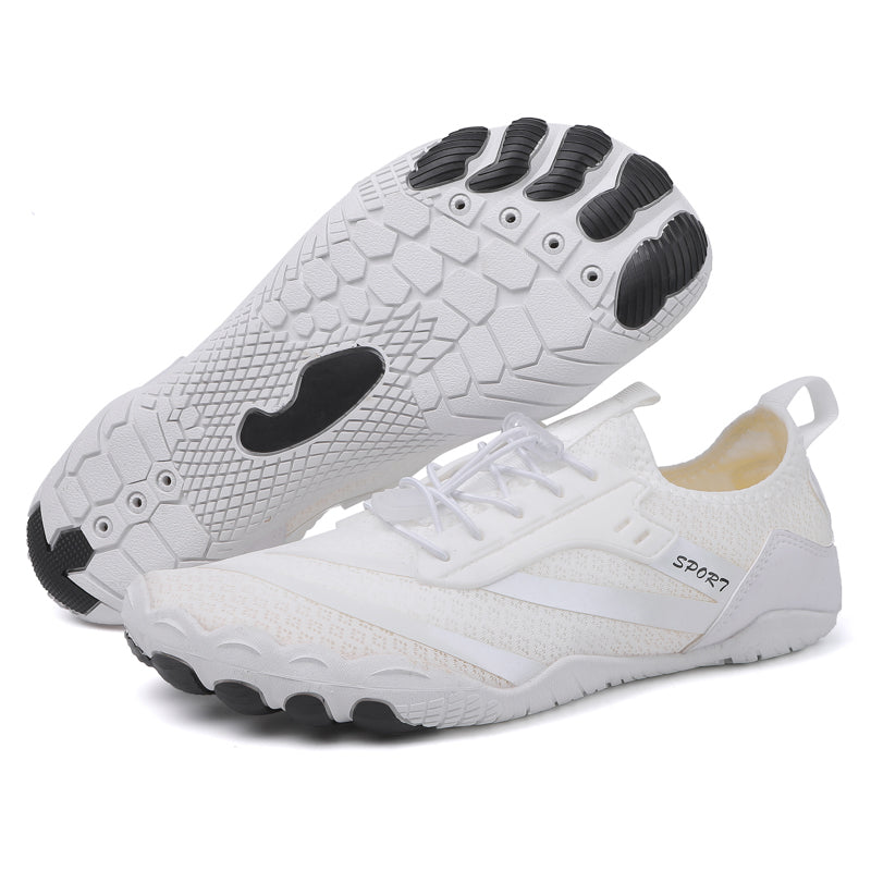 Pair of Lightweight Barefoot Trainers, Unisex Design, Ideal for Yoga & Exercise