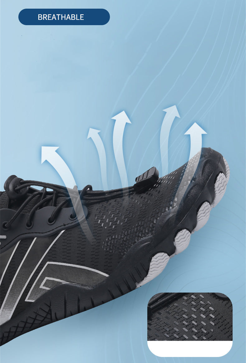 Athletic Barefoot Shoes with Flexible Sole, Non-Slip Grip, for Outdoor Activities