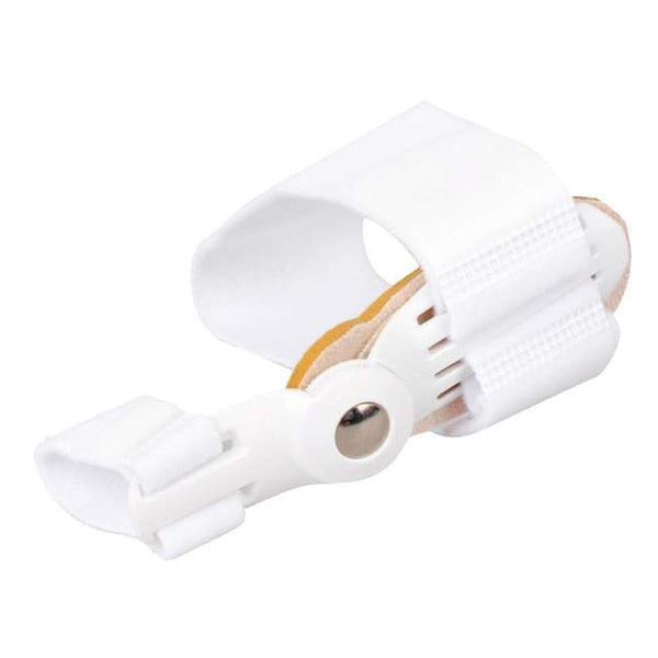 Orthopedic bunion relief splint for foot pain, a unisex toe corrector for hallux valgus.