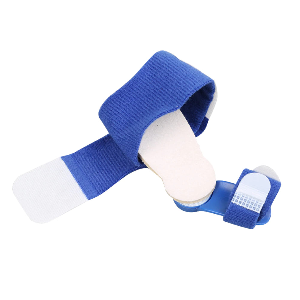 Orthopedic toe corrector (1 pair) for bunion relief & hallux valgus treatment, enhancing foot comfort.