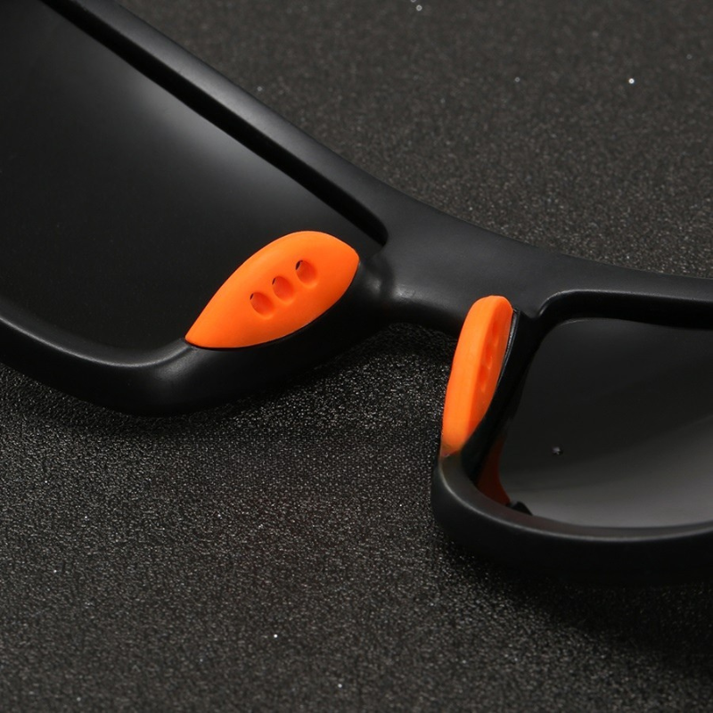 Lightweight camo polarized sunglasses with UV protection, designed for men and women's outdoor eyewear.