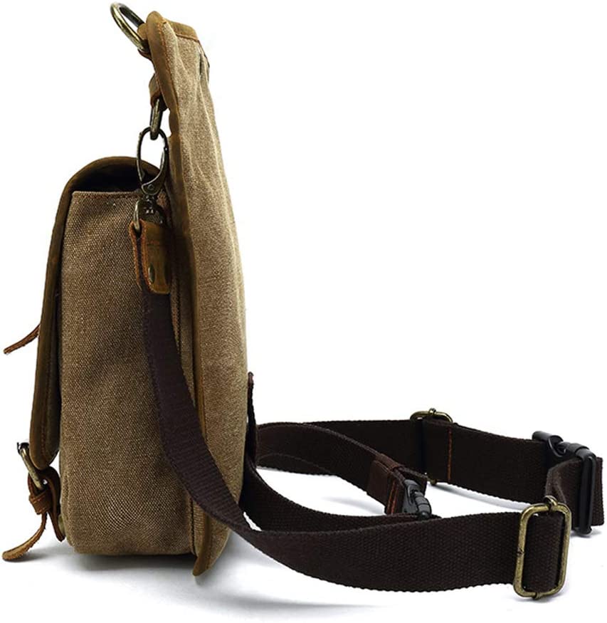 Unisex multi-pocket canvas bag, a stylish and practical solution for all your gear.