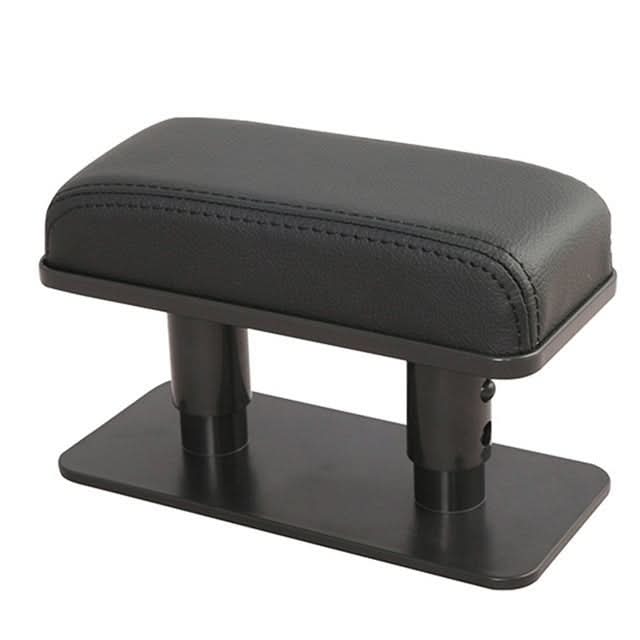 EaseArm ergonomic car armrest cushion, non-slip for stable driving support. Padded comfort for a luxurious feel.