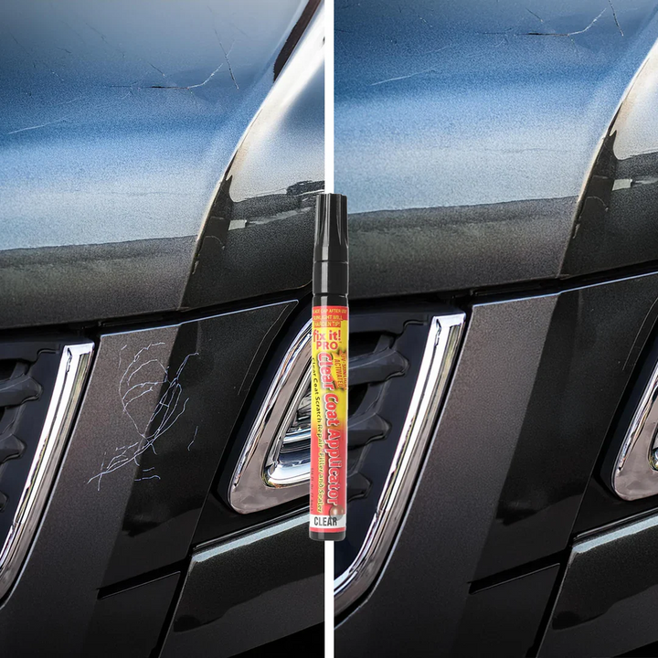 Efficient car scratch repair pen provides instant fix for auto paint damage & scuffs, protecting vehicle surface.