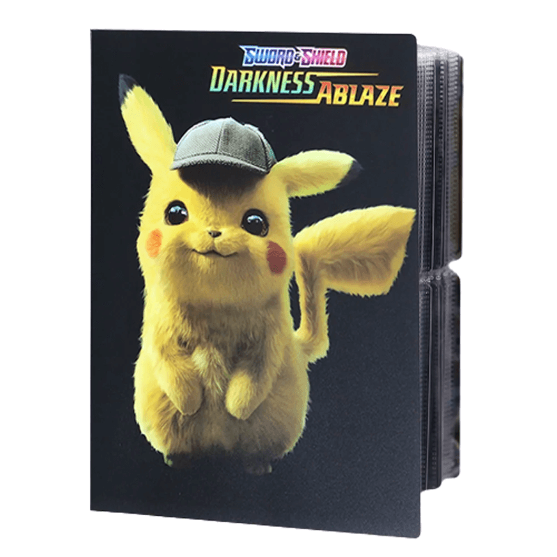 Unisex card collector album binder, safely holding 240 trading cards for protection & display.