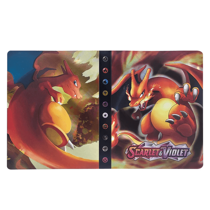 Unisex card collector binder, a perfect display album and storage for 240 game cards.