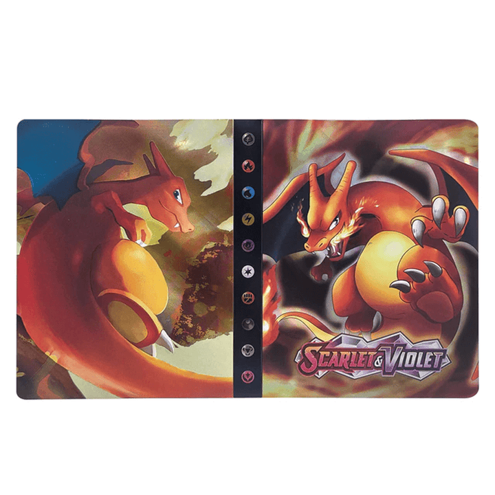 Unisex card collector binder, a perfect display album and storage for 240 game cards.