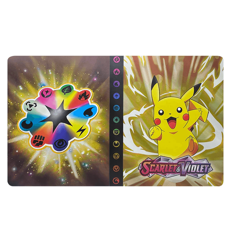 Organized card collection with this 240-card album binder, providing secure card protection.