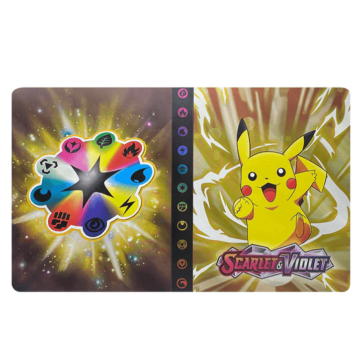 Organized card collection with this 240-card album binder, providing secure card protection.