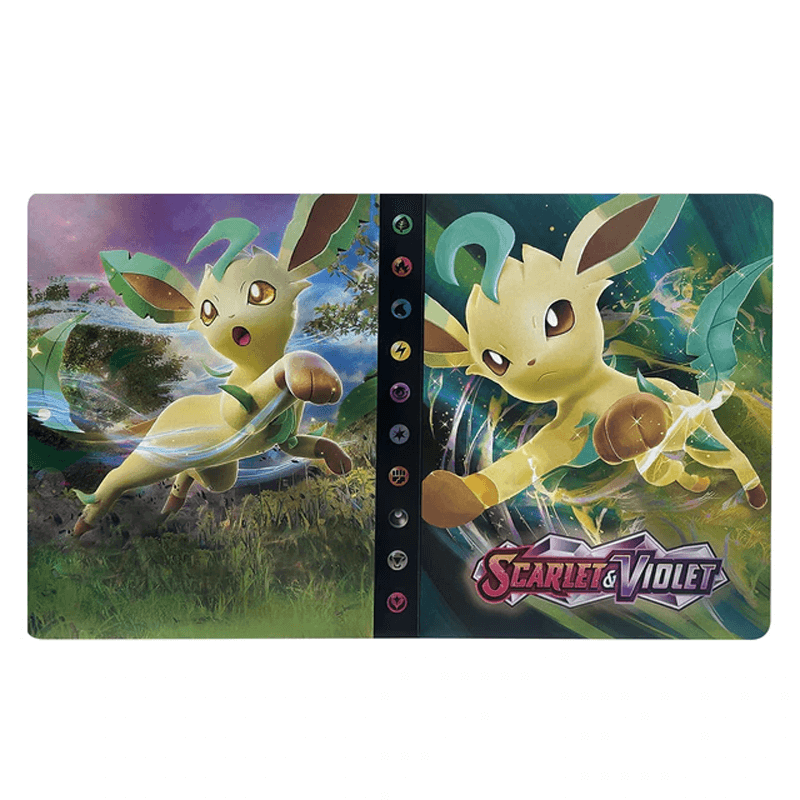 Trading card display album, a 240-slot collector binder for safe game card storage.