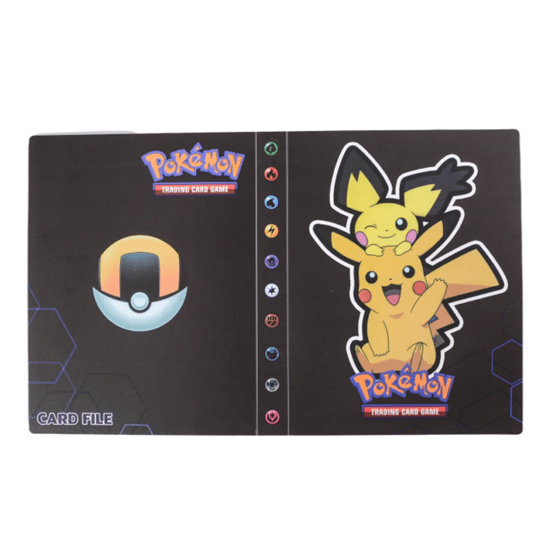 Safely store 240 trading cards in this unisex collector binder, designed for card protection.