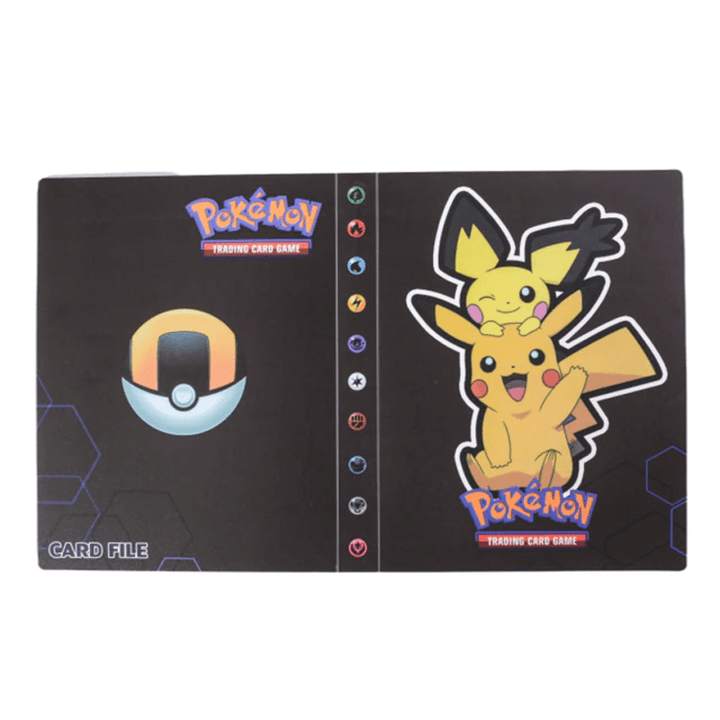 Safely store 240 trading cards in this unisex collector binder, designed for card protection.